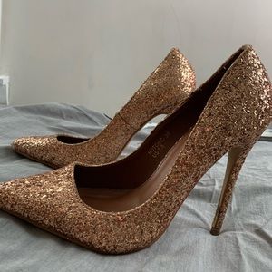 Sparkly heels